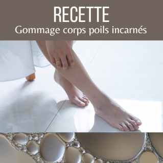Gommage corps maison poils incarnés