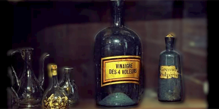 Les bienfaits du vinaigre des 4 voleurs