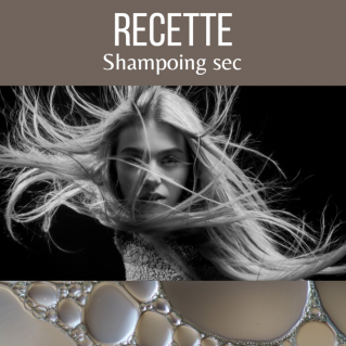 Shampoing sec maison - recette