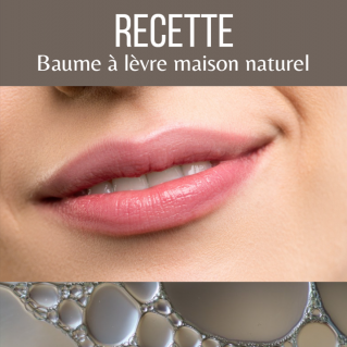 Baume à lèvre maison Karité et cire d'abeille