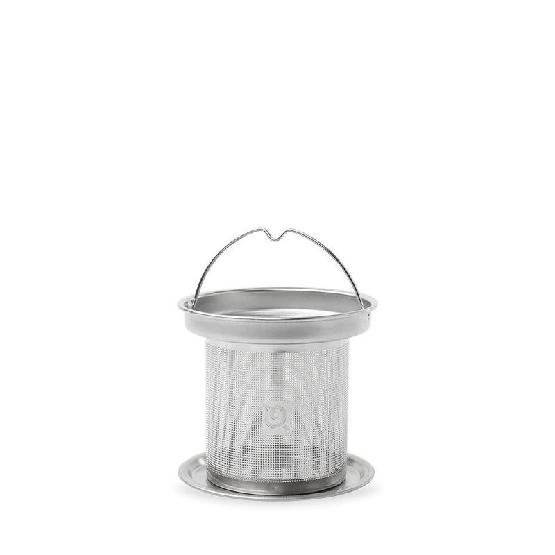 Filtre avec support pour mug isotherme Inox brossé - 350/470ml