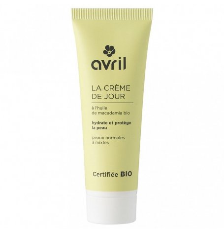 Crème de jour peaux normales et mixtes Bio - tube 50 ml