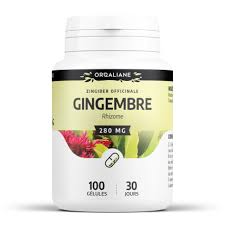Gingembre 280 mg - 100 gélules