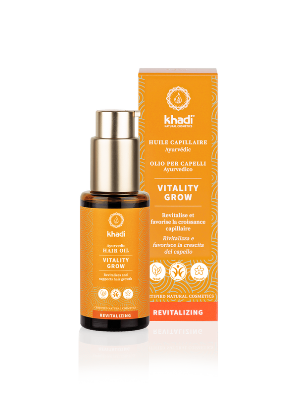 Huile capillaire Vitality Grow croissance capillaire Bio - 50 ml