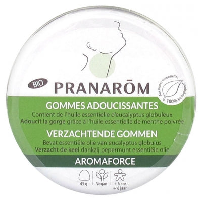 Gommes adoucissantes Eucalyptus / Menthe Bio